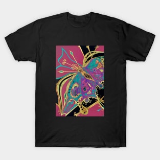 Fantasy Butterfly Illustration T-Shirt